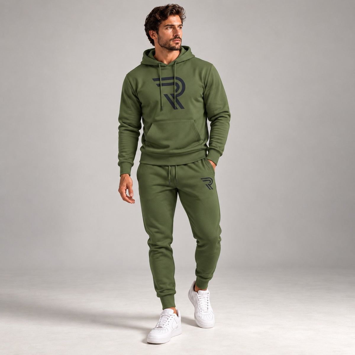 Renwick™ Sweatshirt and Jogger Set with Pullover Hoodie