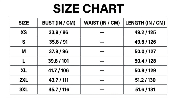 Size Guide