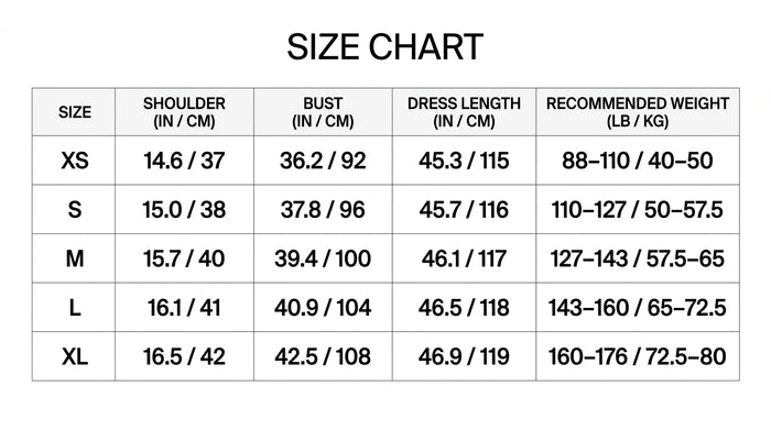 Size Guide