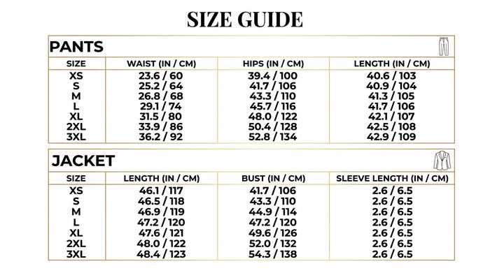 Size Guide