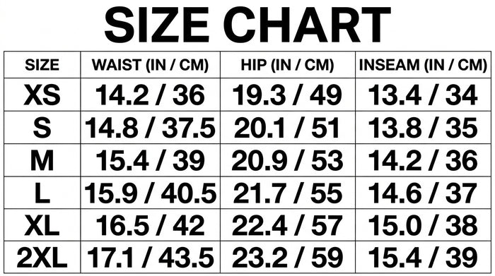 Size Guide
