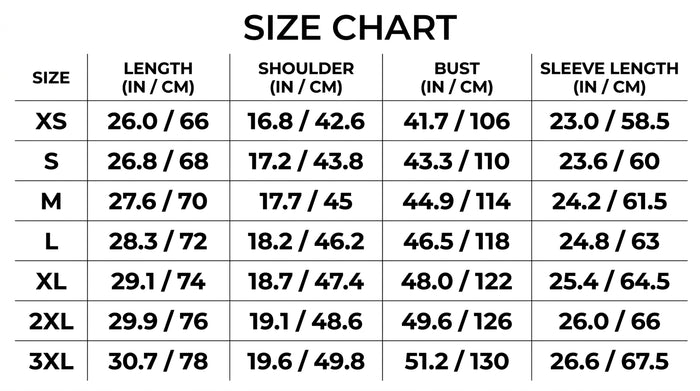 Size Guide