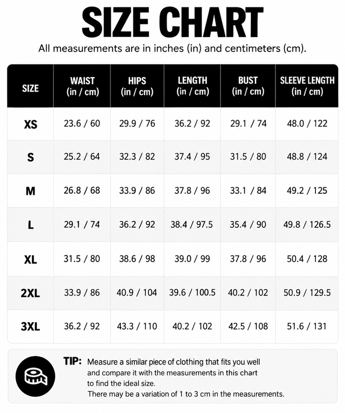 Size Guide