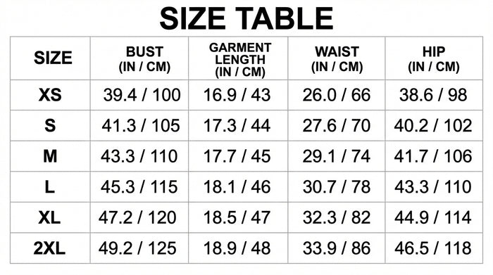 Size Guide