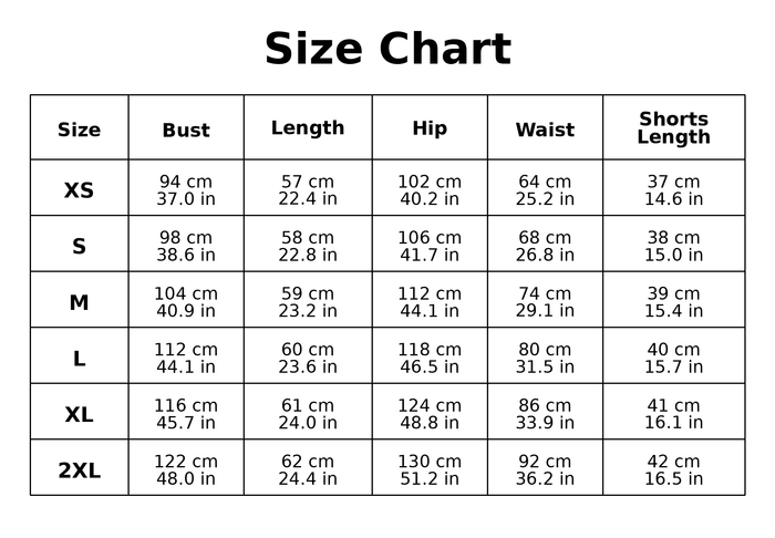 Size Guide