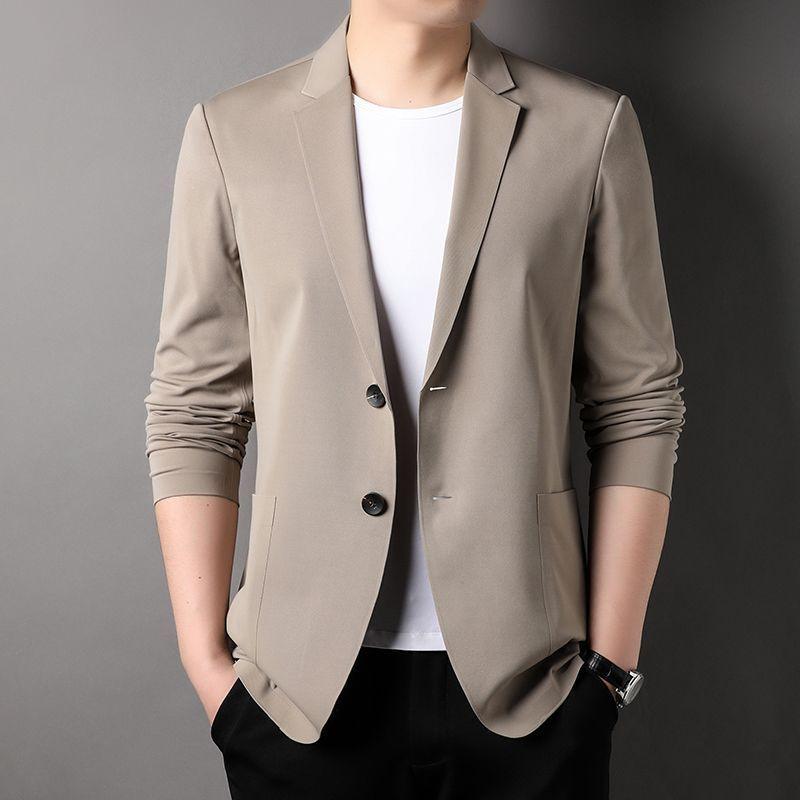 Blazer Casual Charles™ em Seda Gelo / Elegância e Imponência Sem Largar Mão do Conforto! - ModernLar