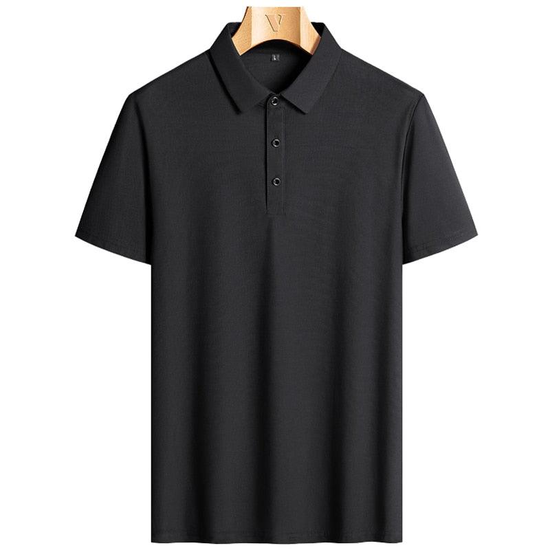 Camisa Polo de Alto Padrão Prestige™ em Seda Gelo / As Inigualáveis em Luxo, Conforto e Frescor! - ModernLar