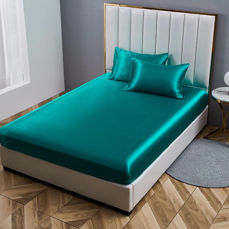 Jogo de Cama em Cetim 4 pçs - LuxorSilk / Onde o Luxo Encontra o Conforto! - ModernLar