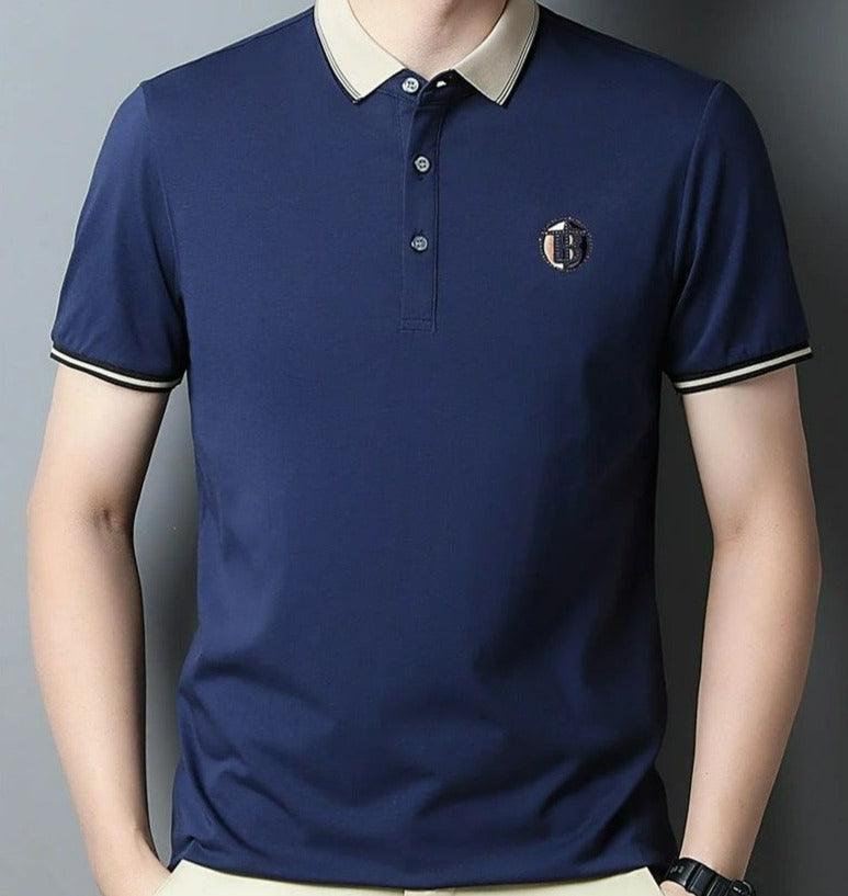 Camiseta Polo Baylor™ de Alto Padrão / Feita para Homens que Prezam Pelo Conforto e Estilo! - ModernLar