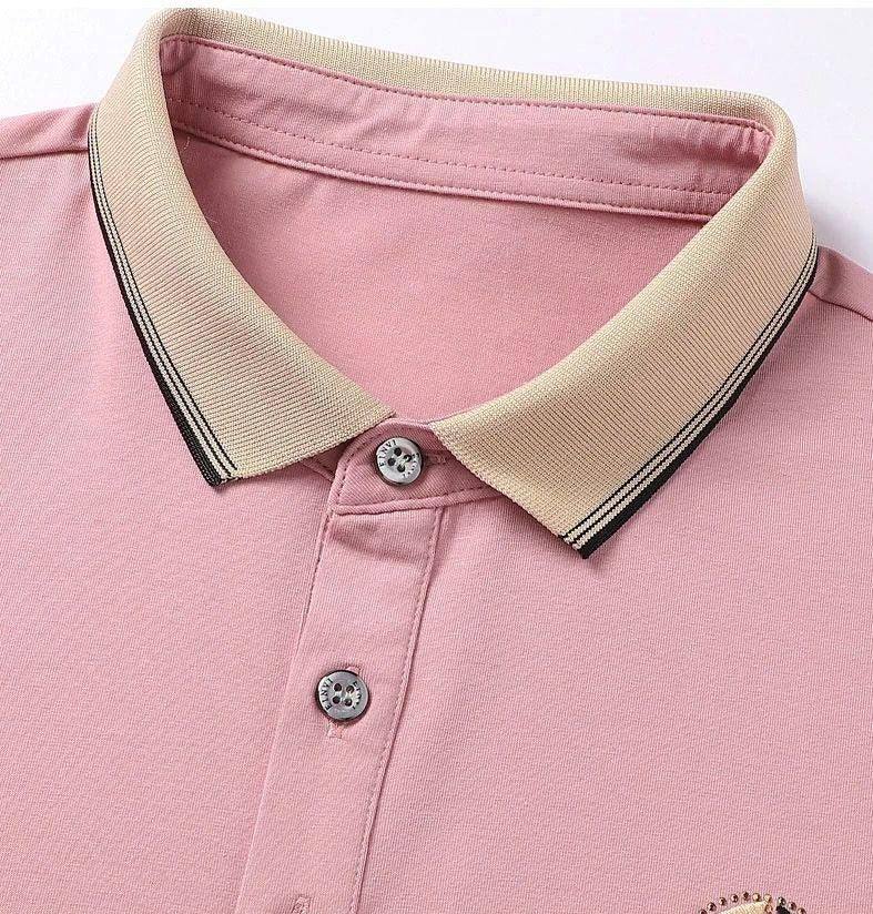 Camiseta Polo Baylor™ de Alto Padrão / Feita para Homens que Prezam Pelo Conforto e Estilo! - ModernLar