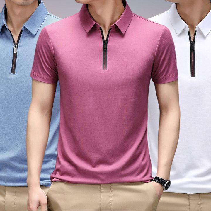 Conjunto 3 Camisas Polos Ice Shirt com Inovador Tecido em Seda Selo! - ModernLar